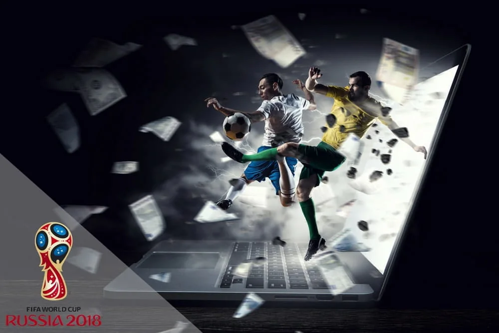 Suasana pertandingan langsung untuk lobi olahraga